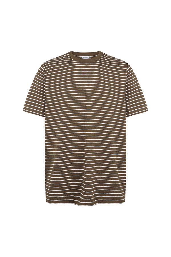Pedro del Hierro Camiseta rayas Verde