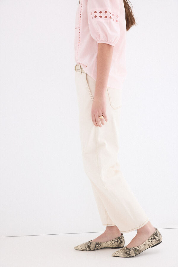 Pedro del Hierro Jeans barrel balloon Crudo