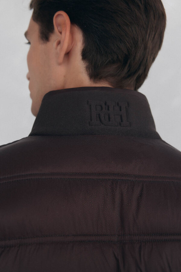 Pedro del Hierro Cazadora acolchada ultralight Marr&oacute;n