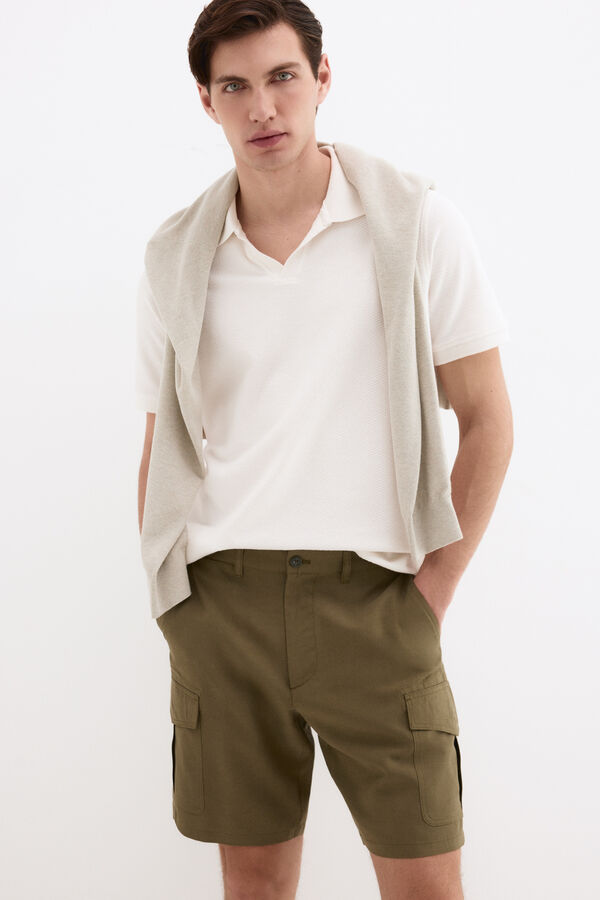 Pedro del Hierro Bermuda cargo regular Verde