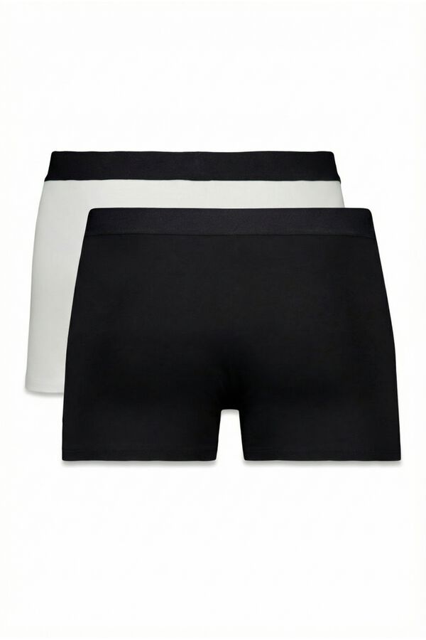 Pedro del Hierro Pack 2 boxer punto Blanco