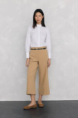 Pedro del Hierro Camisa estructura Blanco