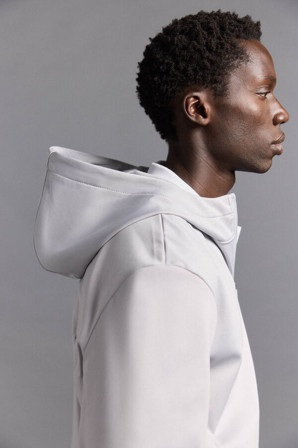 Pedro del Hierro Sudadera lisa de golf Gris