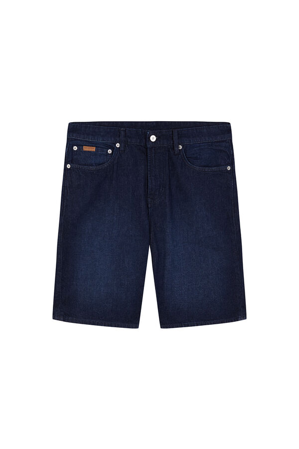 Pedro del Hierro Bermuda denim regular Azul