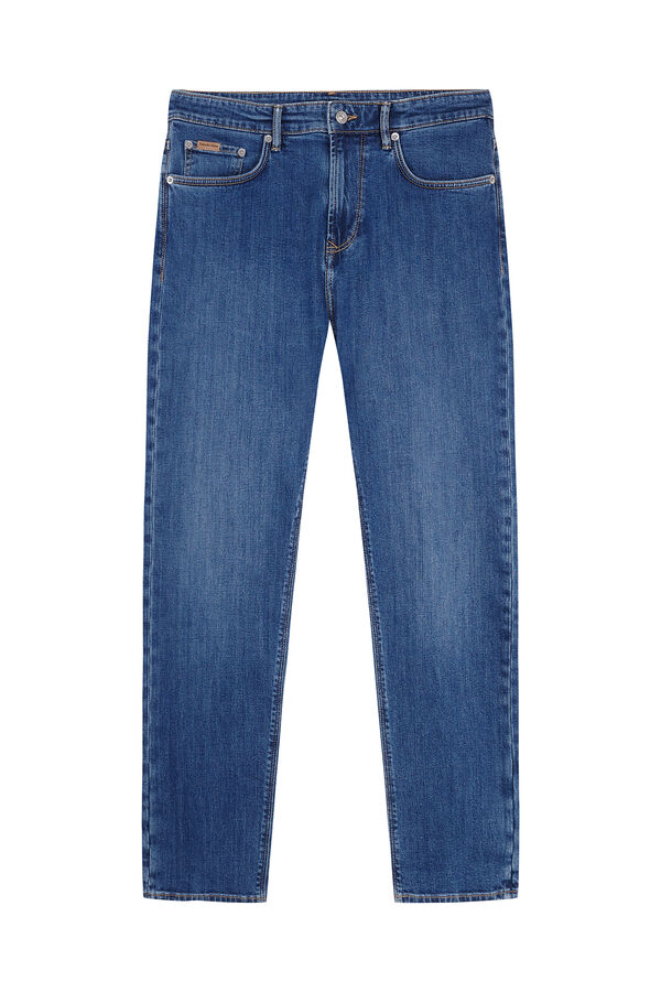 Pedro del Hierro Pantal&oacute;n vaquero slim fit Azul