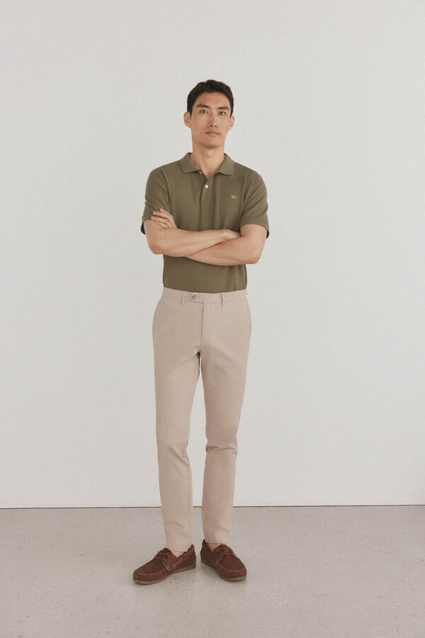 Pedro del Hierro Polo b&aacute;sico piqu&eacute; Verde