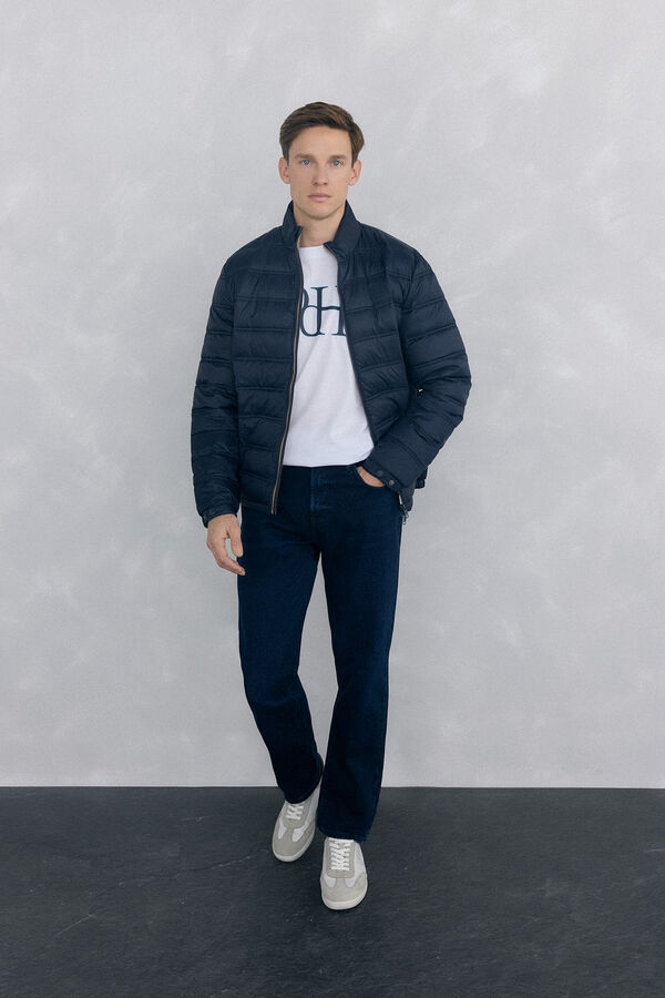 Pedro del Hierro Camiseta logo grande Blanco