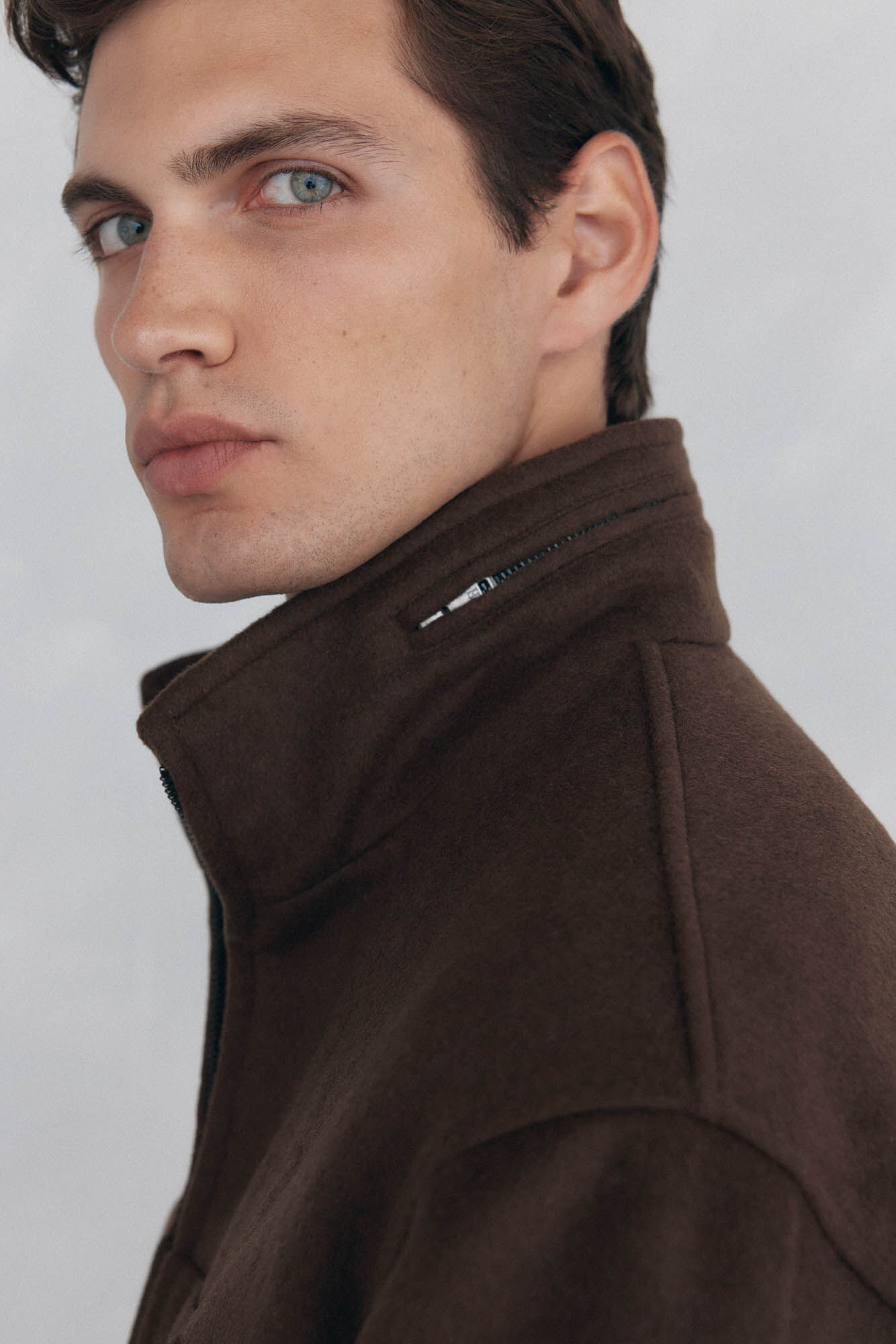 Pedro del Hierro Cazadora handmade lana