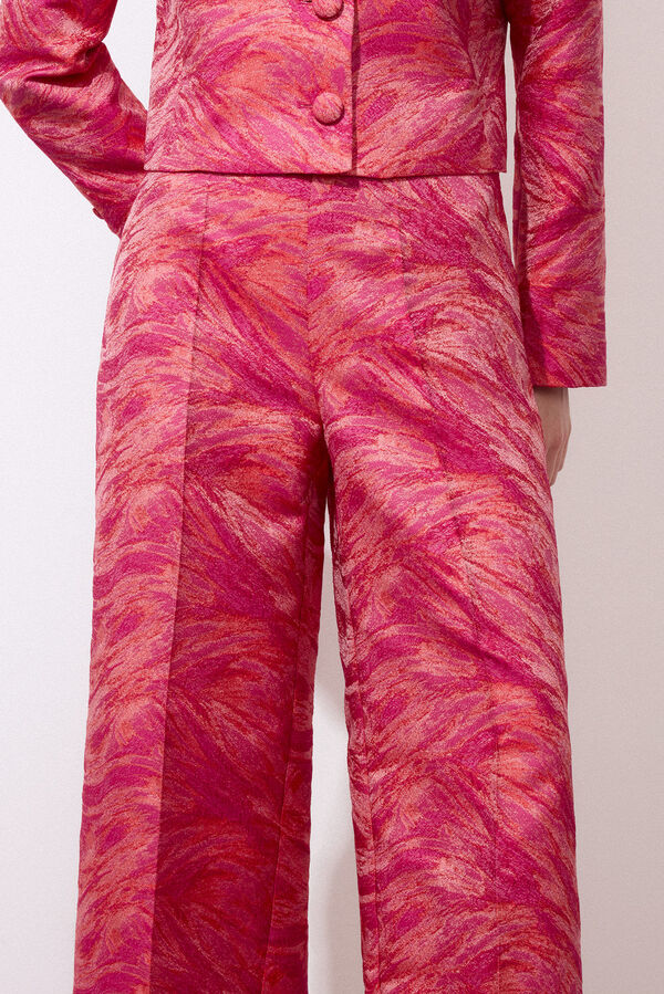 Pedro del Hierro Pantal&oacute;n de traje fantas&iacute;a Rojo