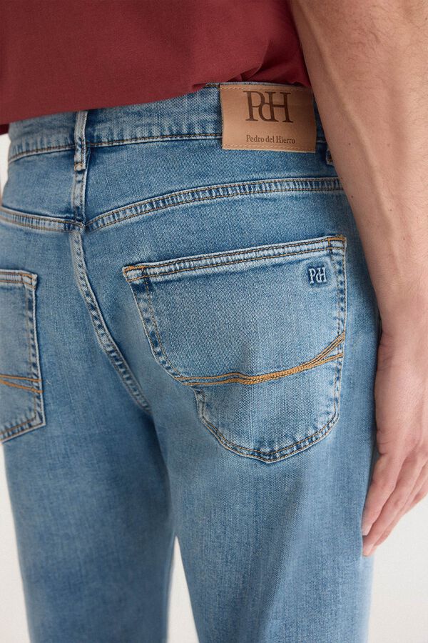 Pedro del Hierro Pantal&oacute;n vaquero premium flex ligero regular fit Azul