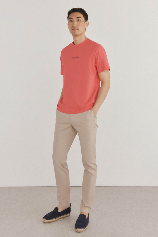 Pedro del Hierro Camiseta logo posicional Rojo