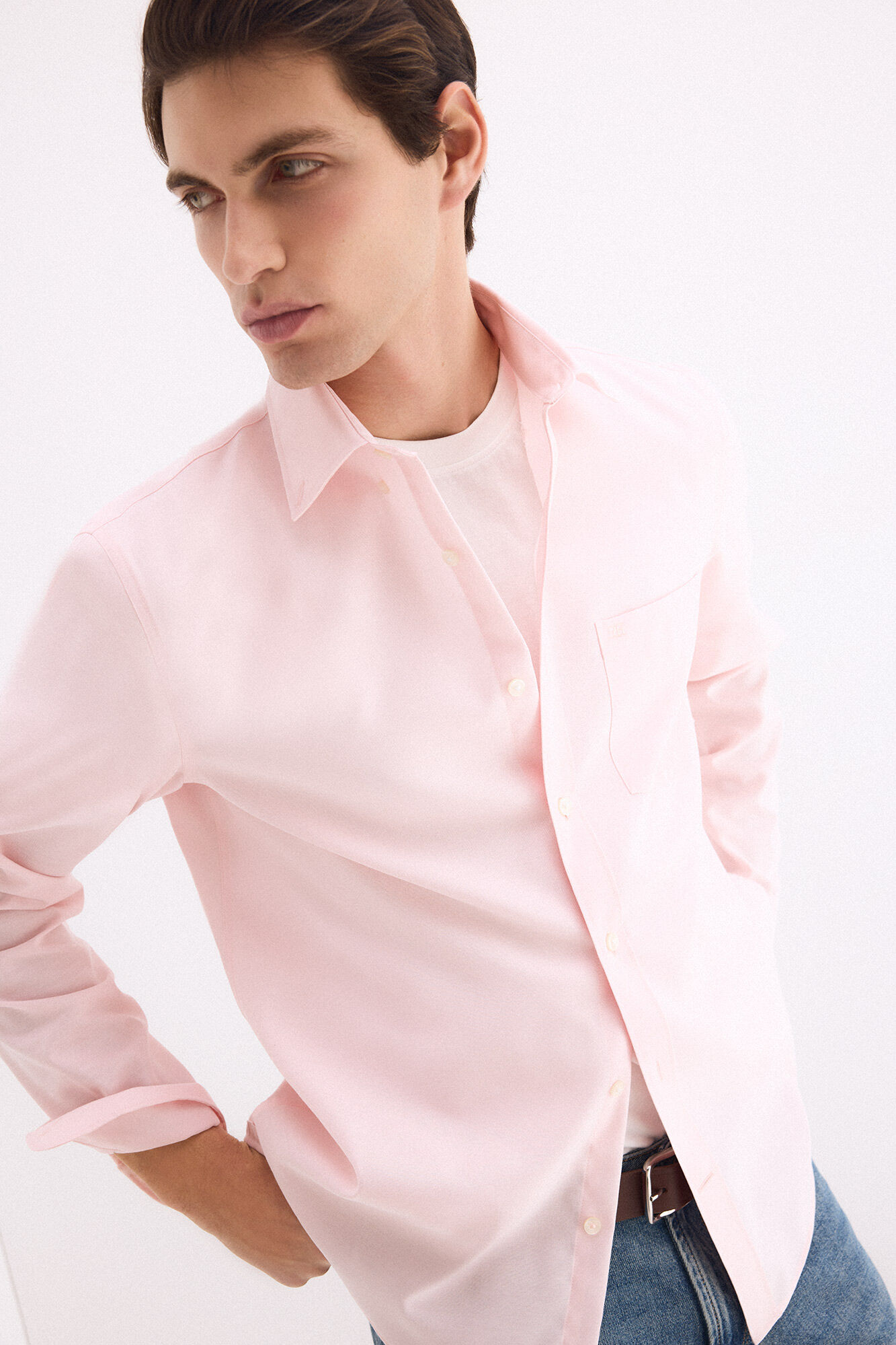 Pedro del Hierro Camisa non iron oxford liso
