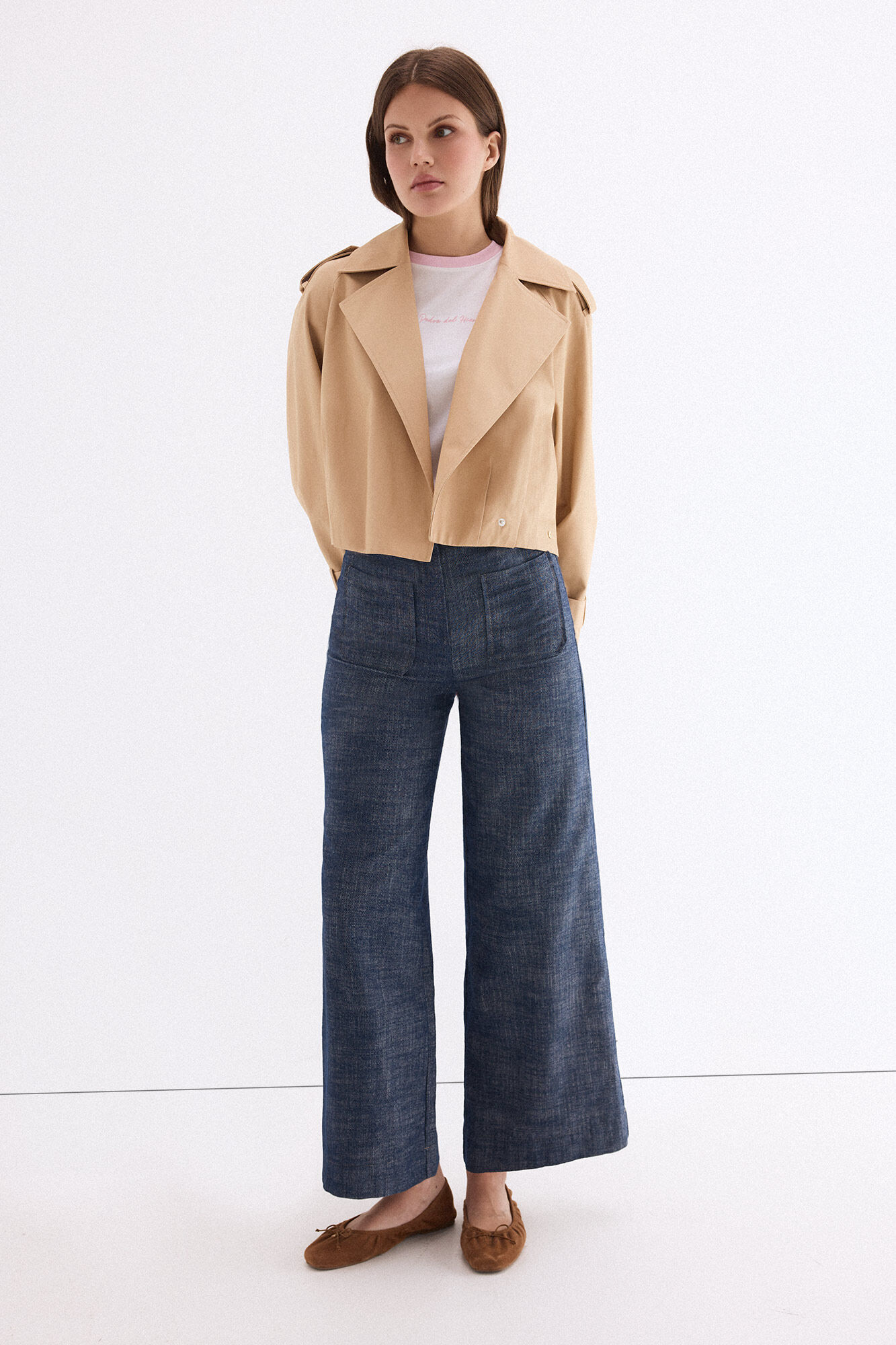 Pedro del Hierro Playera con contraste Pedro del Hierro