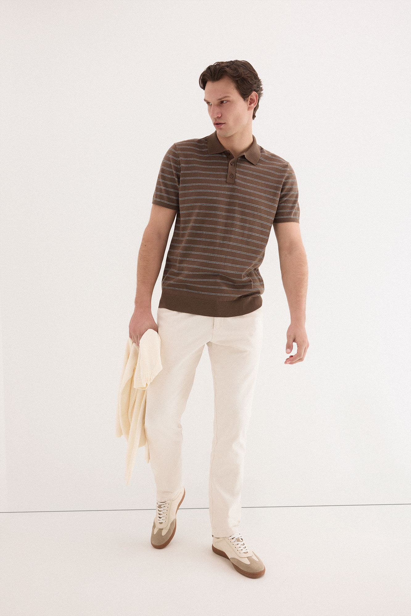 Pedro del Hierro Jersey polo premium manga corta estructura