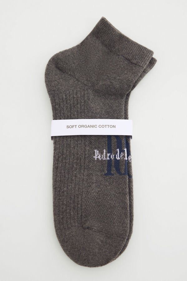 Pedro del Hierro Calcet&iacute;n tobillero Gris