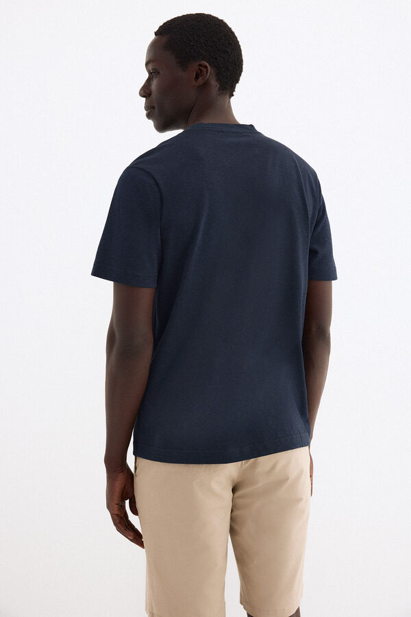 Pedro del Hierro Camiseta lisa Azul