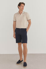 Pedro del Hierro Bermudas chino premium flex Azul