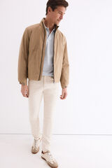 Pedro del Hierro Pantal&oacute;n 5 bolsillos slim Crudo