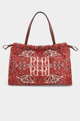 Pedro del Hierro Bolsa de hombro estampada Beige