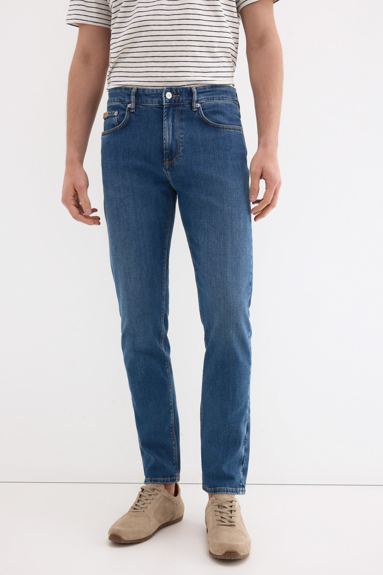 Pedro del Hierro Pantal&oacute;n vaquero premium flex ligero slim fit