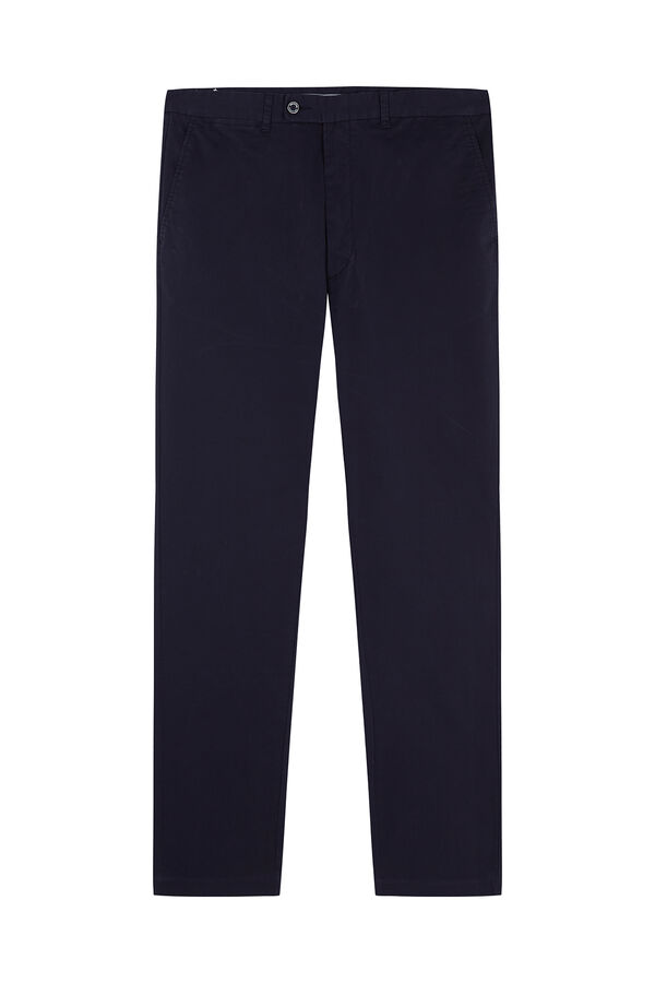 Pedro del Hierro Chino estructura slim fit Azul