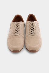 Pedro del Hierro Zapatilla piel Beige