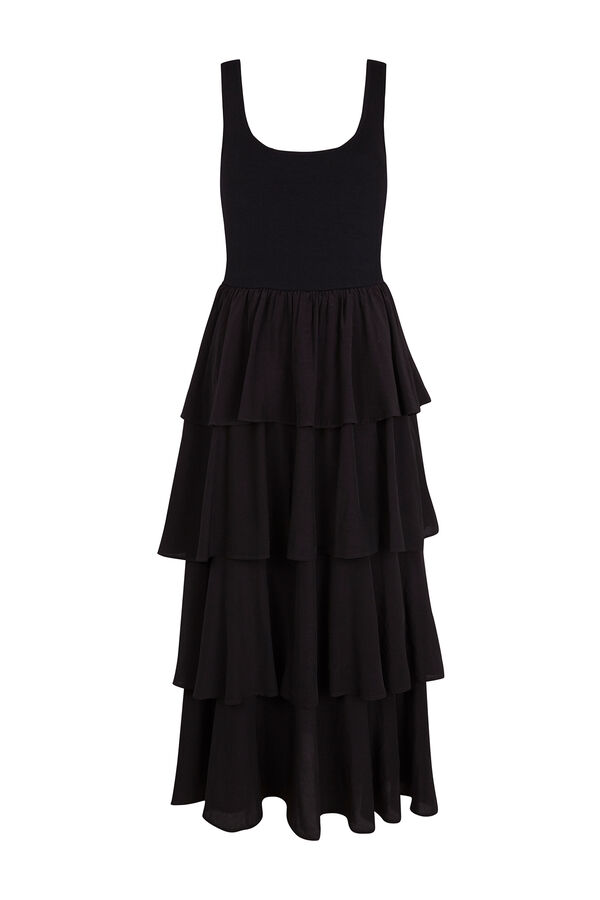 Pedro del Hierro Vestido bailarina Negro