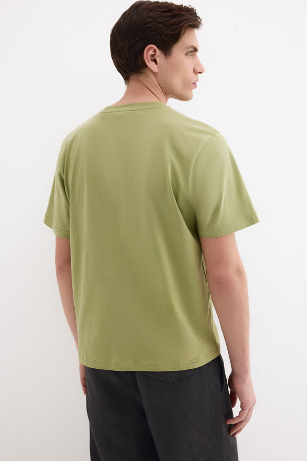 Pedro del Hierro Camiseta logo Verde