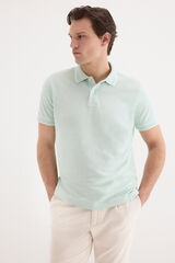 Pedro del Hierro Polo tips logo Verde