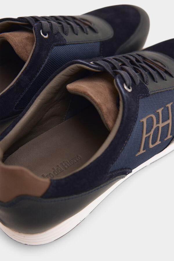 Pedro del Hierro Zapatilla icono piso goma Azul