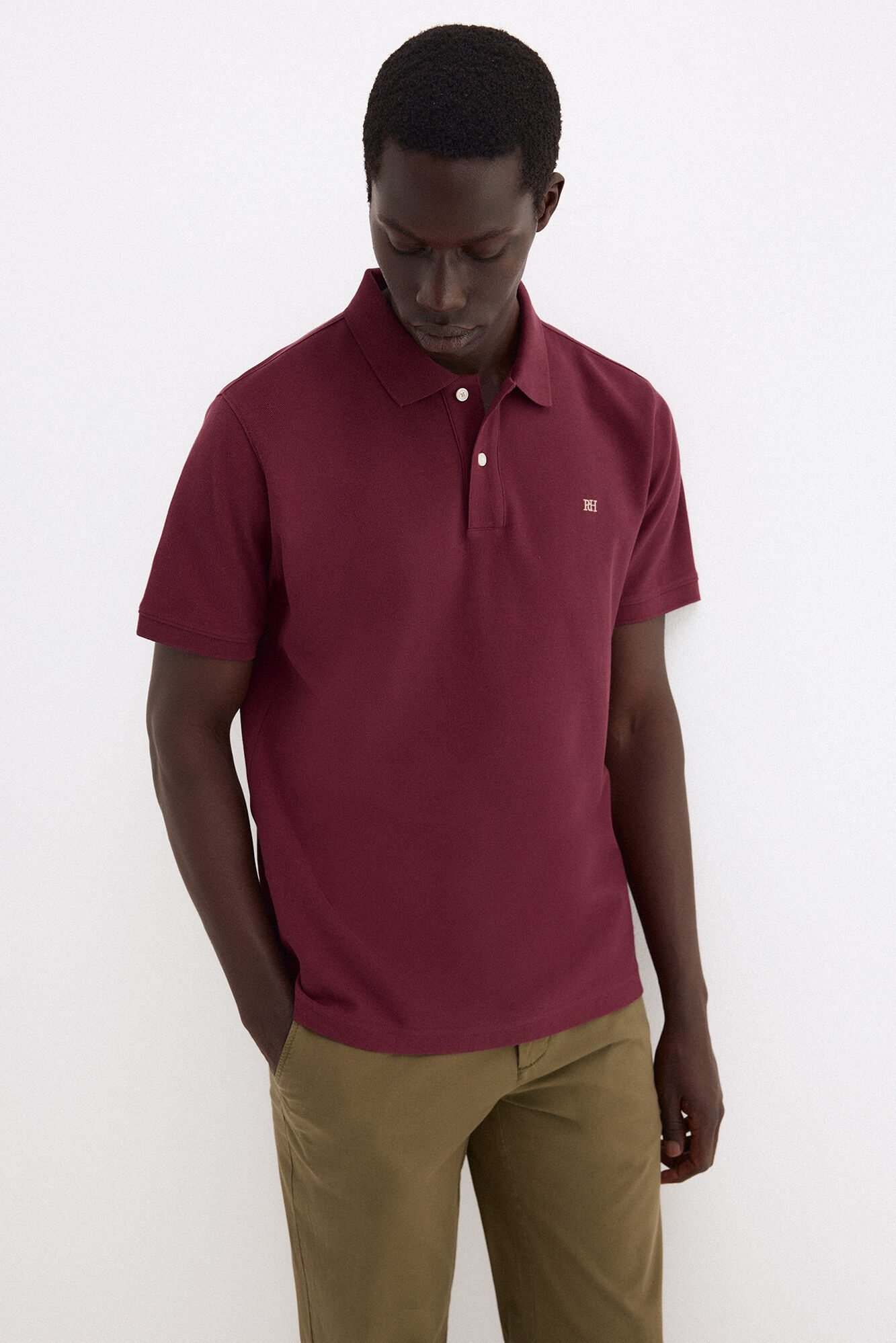 Pedro del Hierro Polo b&aacute;sico piqu&eacute;