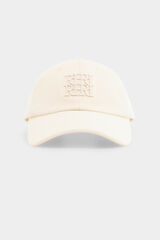 Pedro del Hierro Gorra logo bordado Crudo