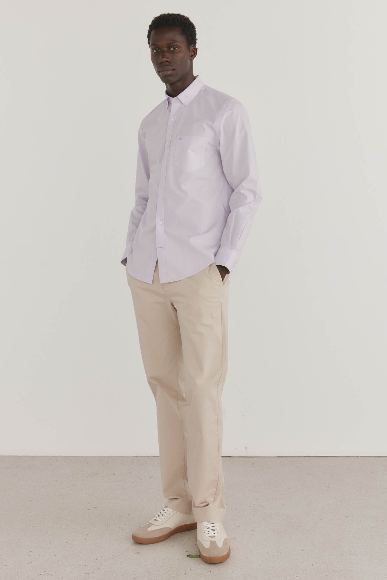 Pedro del Hierro Camisa non iron + antimanchas lisa