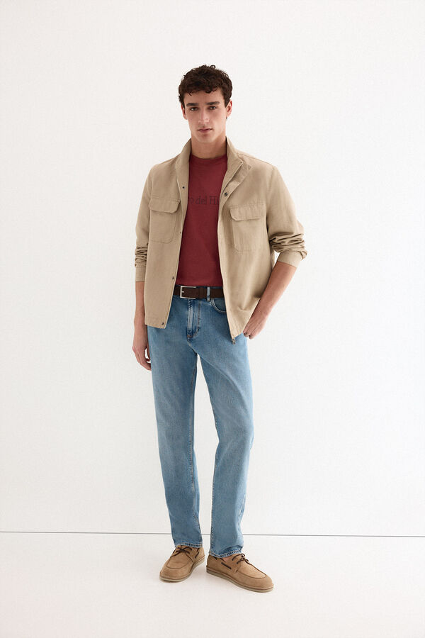 Pedro del Hierro Pantal&oacute;n vaquero premium flex ligero regular fit Azul