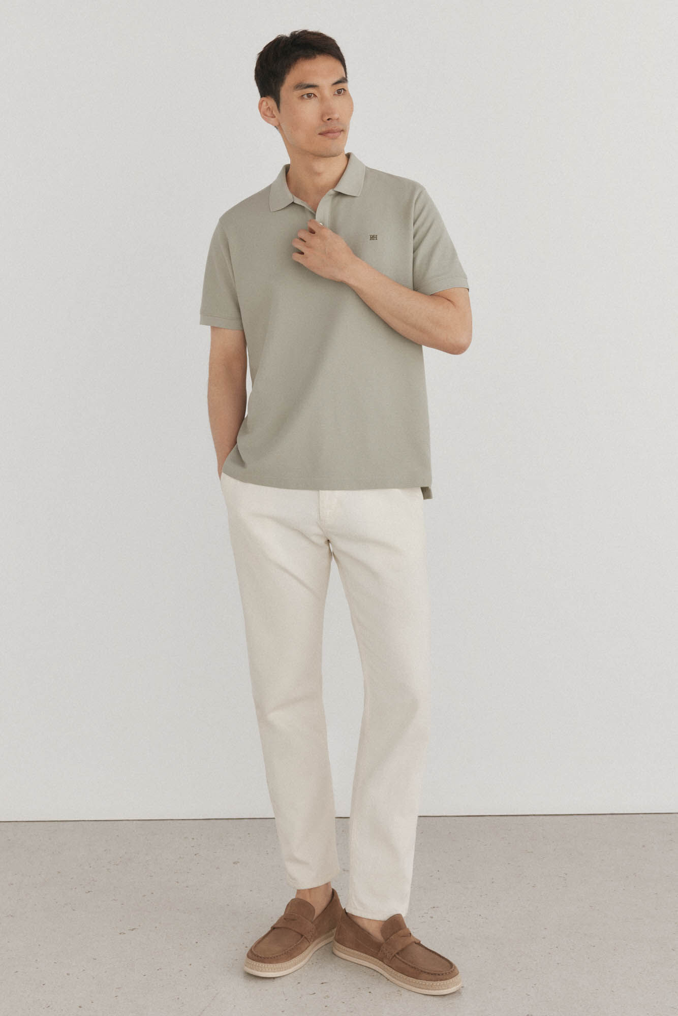 Pedro del Hierro Polo b&aacute;sico piqu&eacute;
