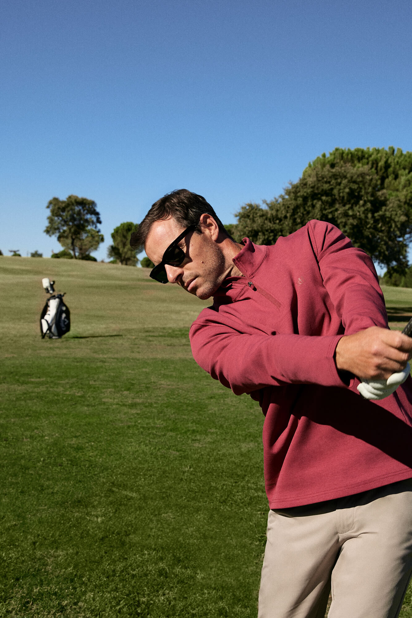 Pedro del Hierro Sudadera cremallera golf