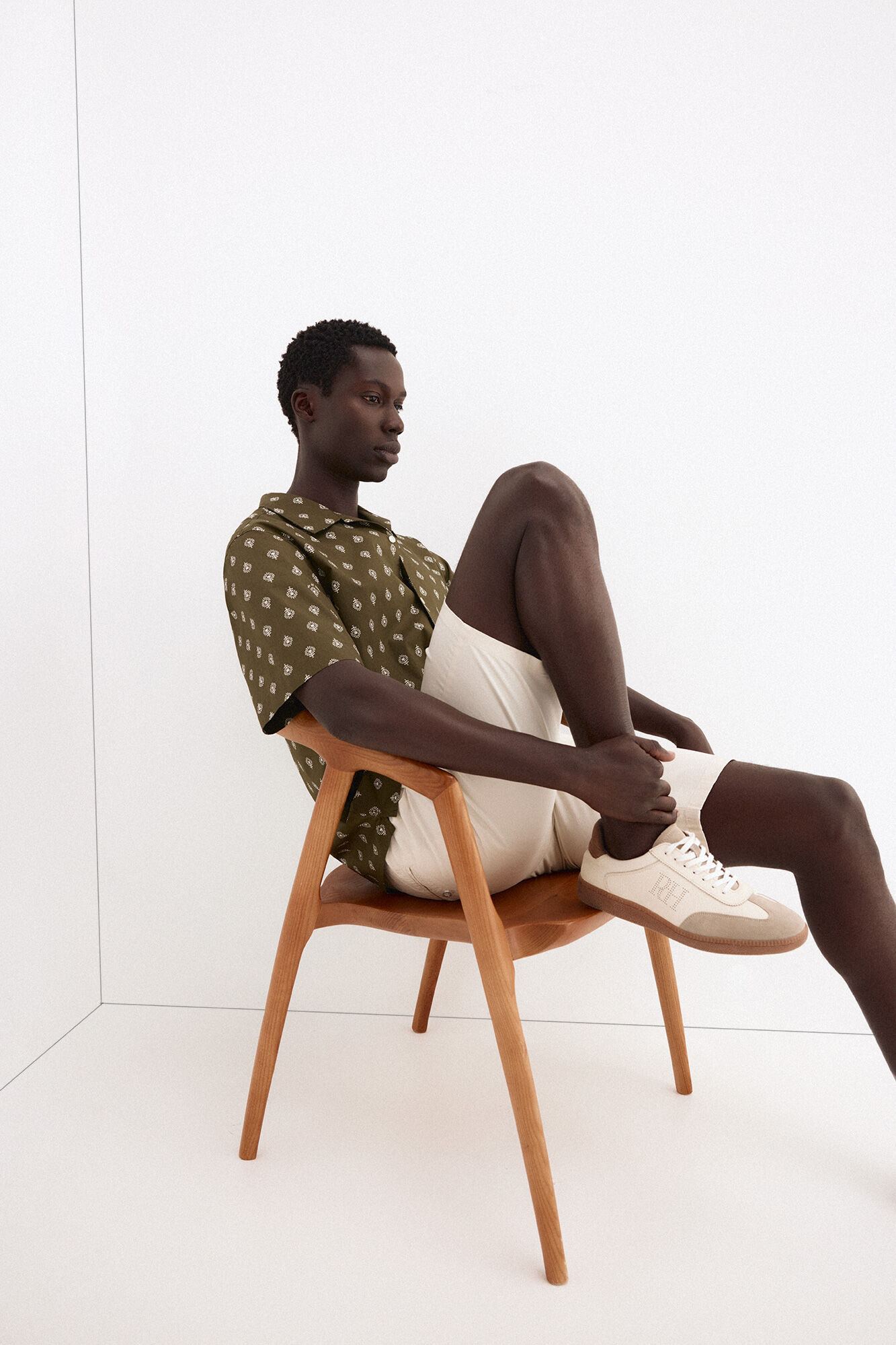 Pedro del Hierro Camisa estampada manga corta