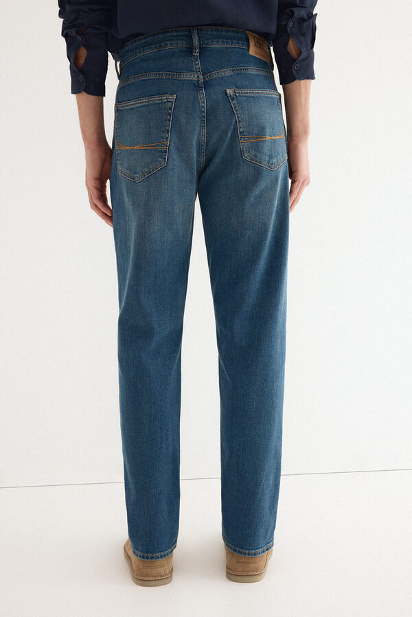 Pedro del Hierro Pantal&oacute;n vaquero premium flex ligero regular fit Azul