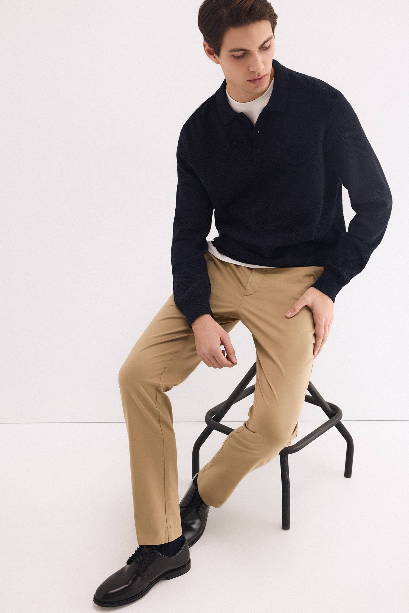 Pedro del Hierro Pantal&oacute;n chino regular fit