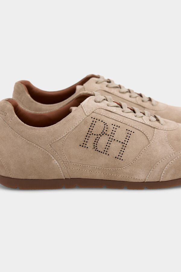 Pedro del Hierro Zapatilla piel Beige