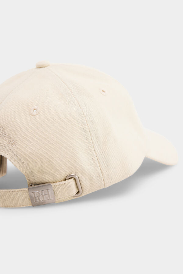 Pedro del Hierro Gorra logo bordado Crudo
