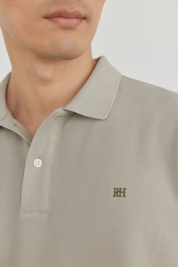Pedro del Hierro Polo b&aacute;sico piqu&eacute; Verde