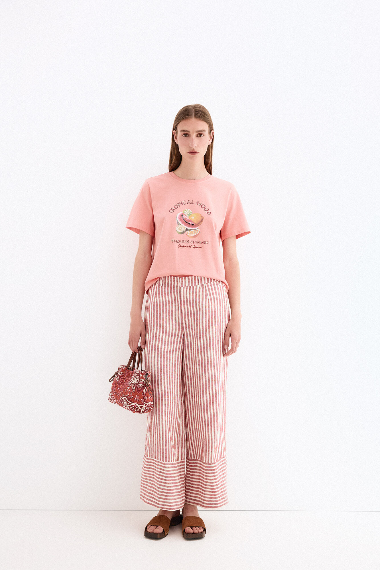 Pedro del Hierro Bolso bandolera estampado