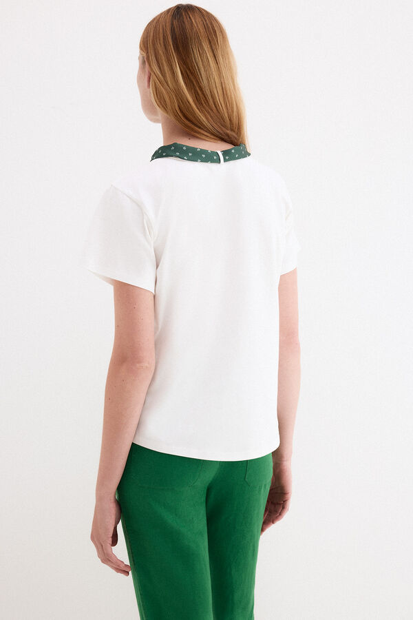 Pedro del Hierro Camiseta pa&ntilde;uelo Blanco