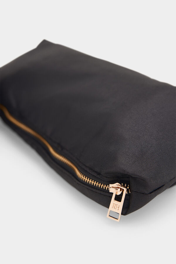 Pedro del Hierro Bolsa de hombro trenzada Negro