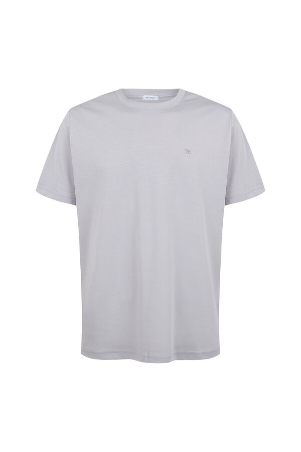 Pedro del Hierro Camiseta mercerizada Gris