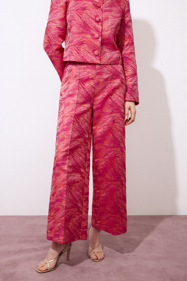 Pedro del Hierro Pantal&oacute;n de traje fantas&iacute;a Rojo