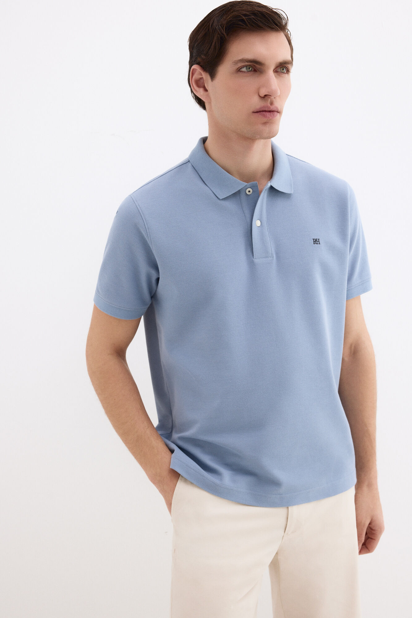 Pedro del Hierro Polo b&aacute;sico piqu&eacute;