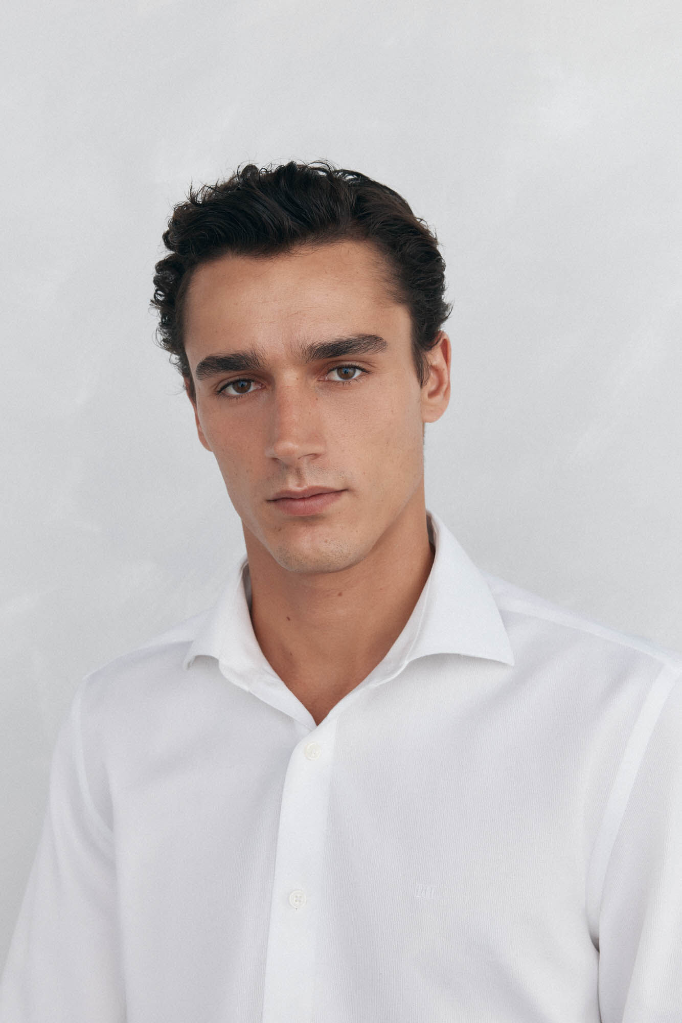 Pedro del Hierro Camisa vestir lisa non iron + antimanchas