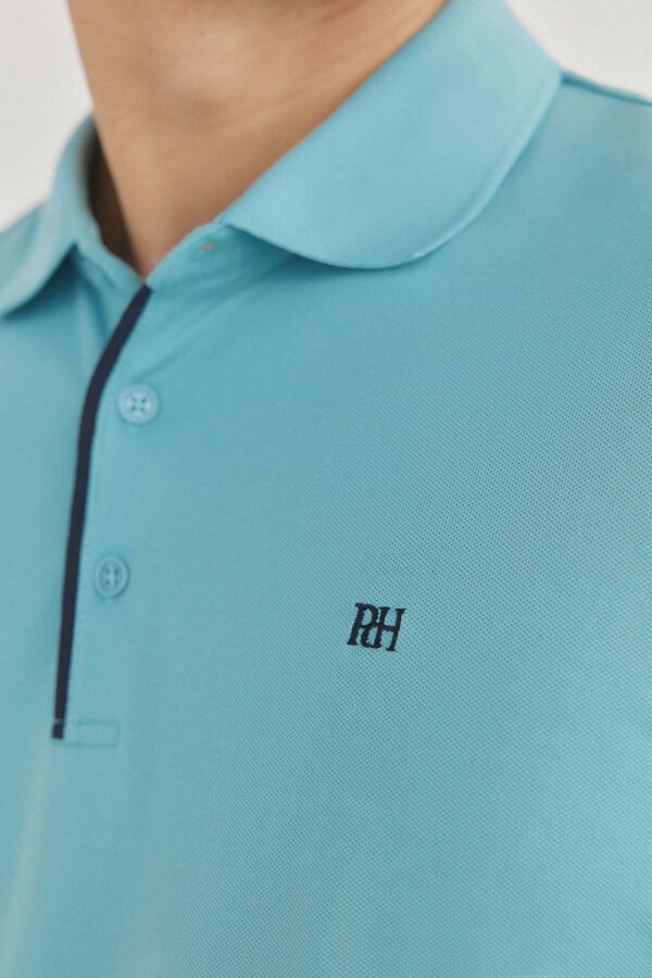 Pedro del Hierro Polo pu&ntilde;os contraste Turquesa